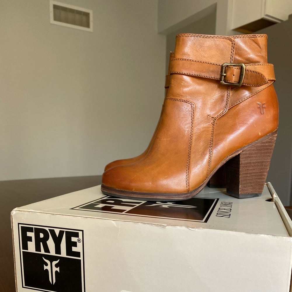 Frye Patty Leather Riding Boot